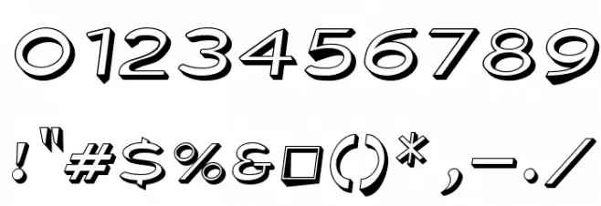 Fisherman Sans Bait Oblique Font OTHER CHARS