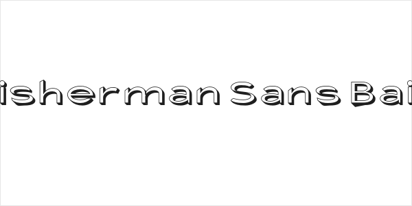 Fisherman Sans Bait Logo
