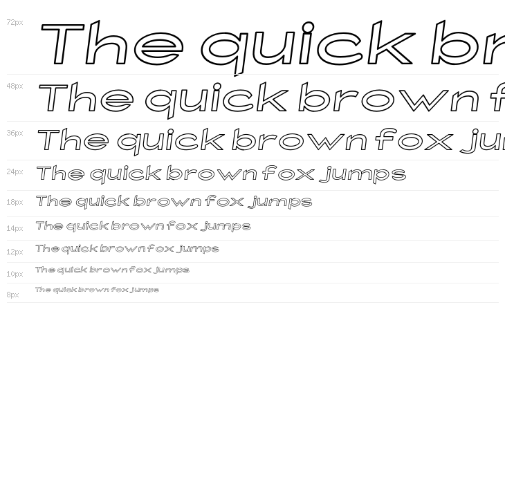 Fisherman Sans Net Oblique Waterfall