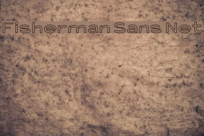 Fisherman Sans Net Example 2