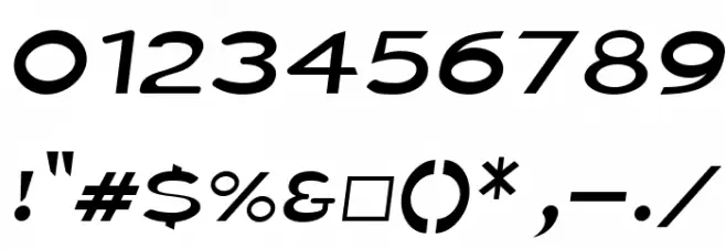 Fisherman Sans Oblique Font OTHER CHARS