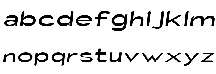 Fisherman Sans Oblique Font LOWERCASE