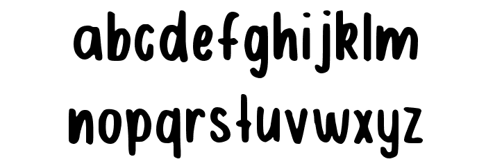 Fishermills Font LOWERCASE