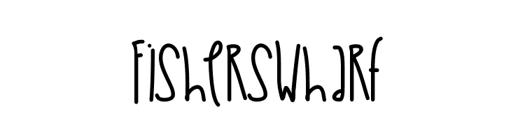 FishersWharf  フリーフォントのダウンロード