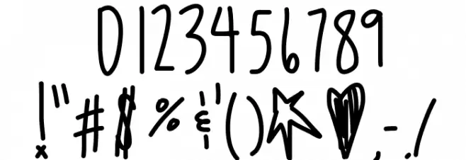 FishersWharf Font OTHER CHARS