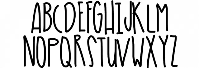 FishersWharf Font Litere mari