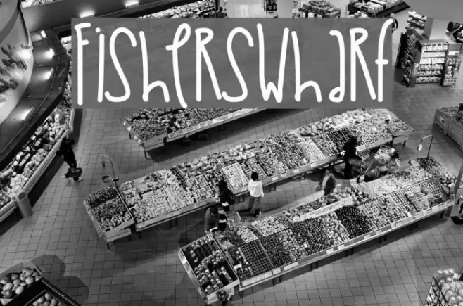 FishersWharf Font examples