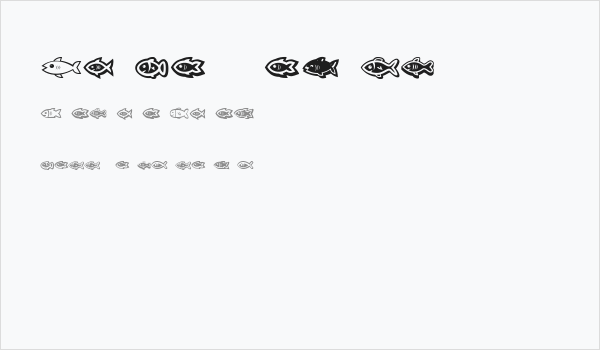 Fishes Regular Business Card