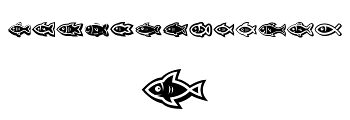 Fishes Regular Fuentes MINÚSCULAS