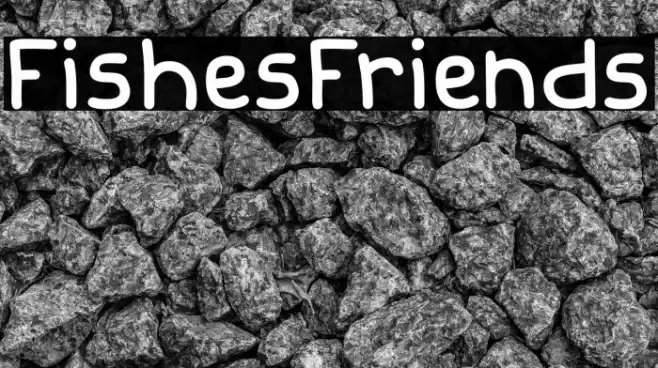 FishesFriends Font examples
