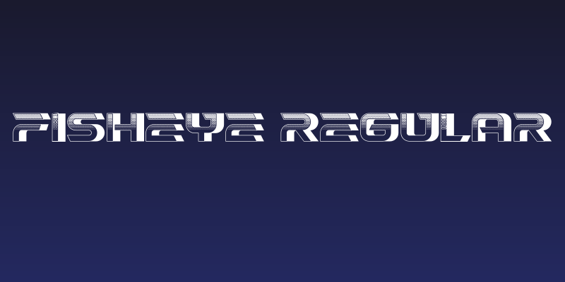 Fisheye Regular Social Header