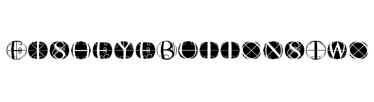 FisheyeButtonsTwo Font