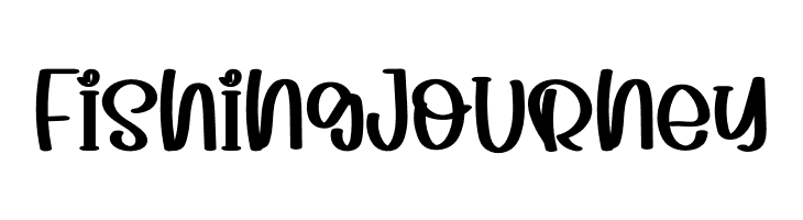 Fishing Journey  Free Fonts Download