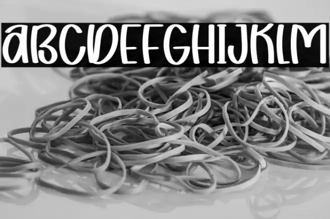 Fishing Journey Font examples