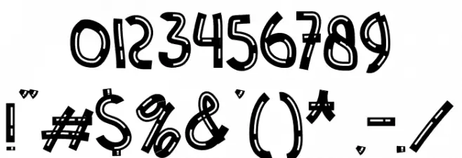 Fishing Trick Font OTHER CHARS