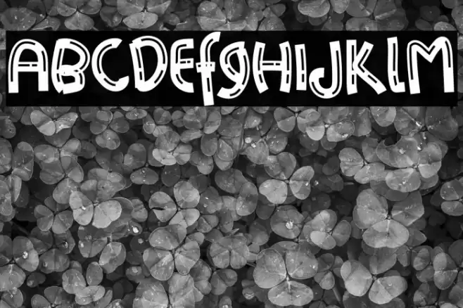 Fishing Trick Font examples