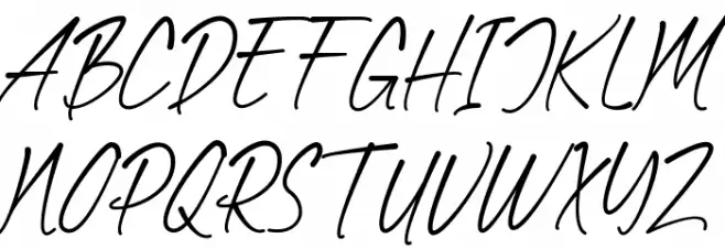 Fishingrod Schriftart Groß