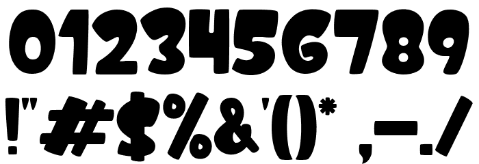 Fishland Font OTHER CHARS