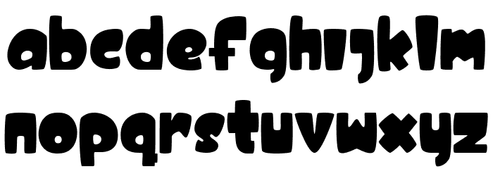 Fishland Font LOWERCASE