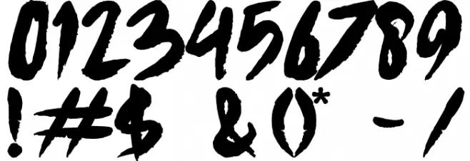 FishpondDEMO Font OTHER CHARS