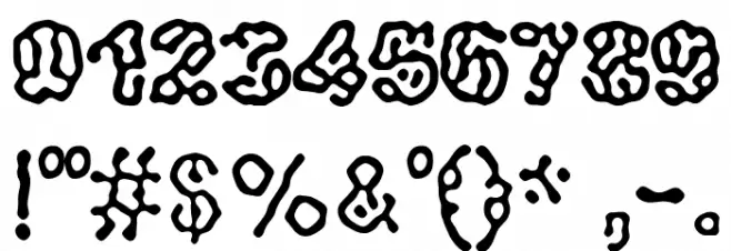 Fishy Smell フォント その他の文字