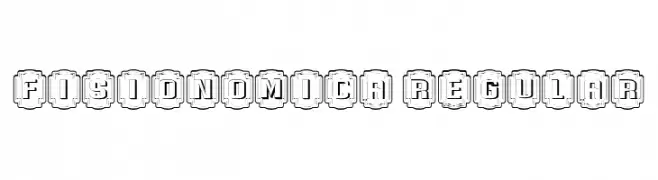 Fisionomica Regular  免费字体下载