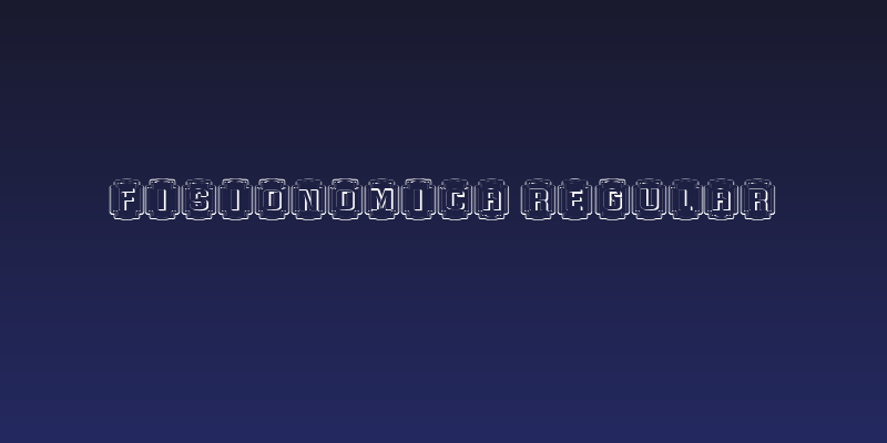 Fisionomica Regular Social Header