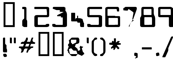 Fisring Font OTHER CHARS