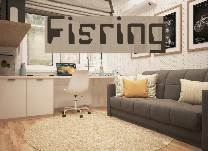 Fisring Font examples