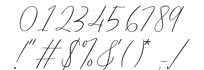 Fistamora Font OTHER CHARS