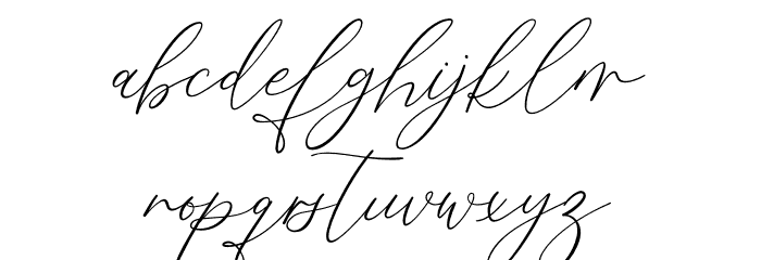 Fistamora Font LOWERCASE