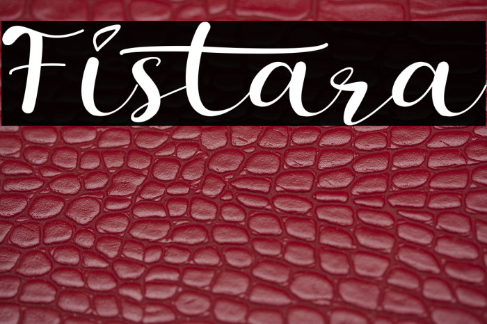 Fistara Example 1