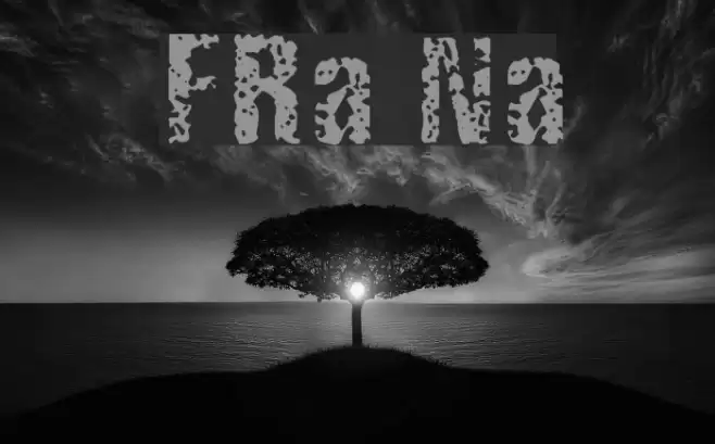 FistroRatted Normal Font examples