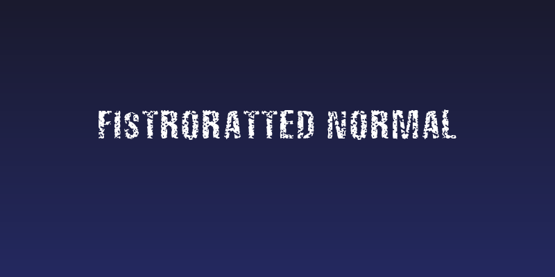 FistroRatted Normal Social Header
