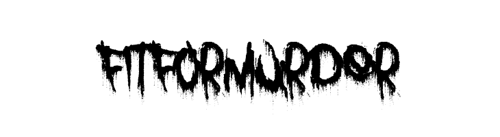 Fit for Murder  font caratteri gratis