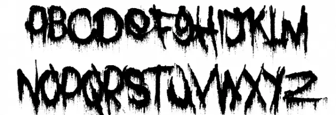 Fit for Murder Caratteri MAIUSCOLE