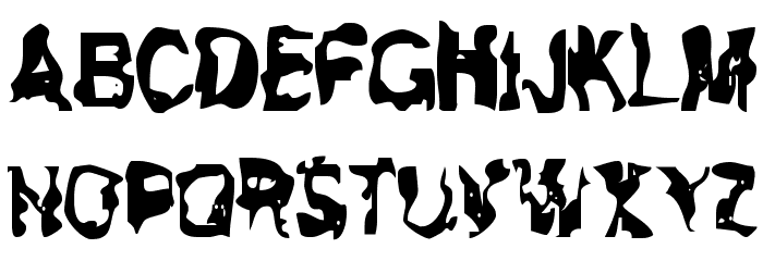 Fit of Tears Font OTHER CHARS