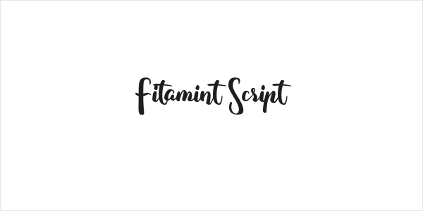 Fitamint Script Logo