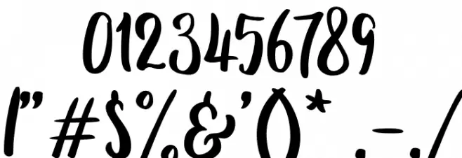 FitamintScript Font OTHER CHARS