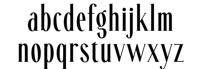 Fitanova Font LOWERCASE
