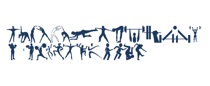 FitnessSilhouettes Lowercase