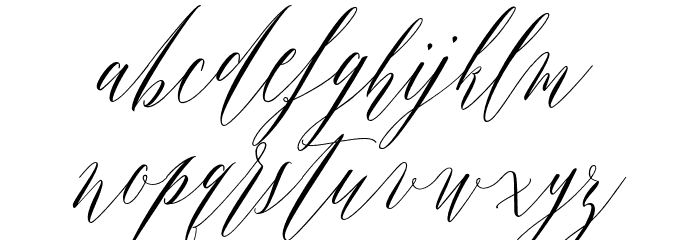 Fitri Font LOWERCASE