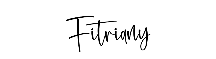 Fitriany  免费字体下载