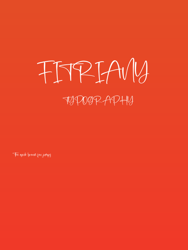 Fitriany Poster