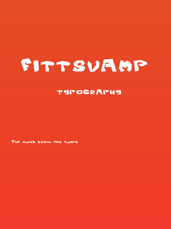 Fittsvamp Poster