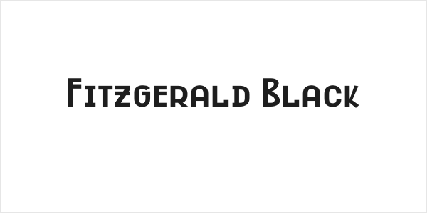 Fitzgerald Black Logo