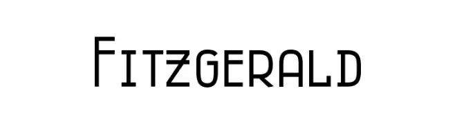 Fitzgerald  Free Fonts Download