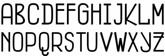 Fitzgerald Schriftart Groß