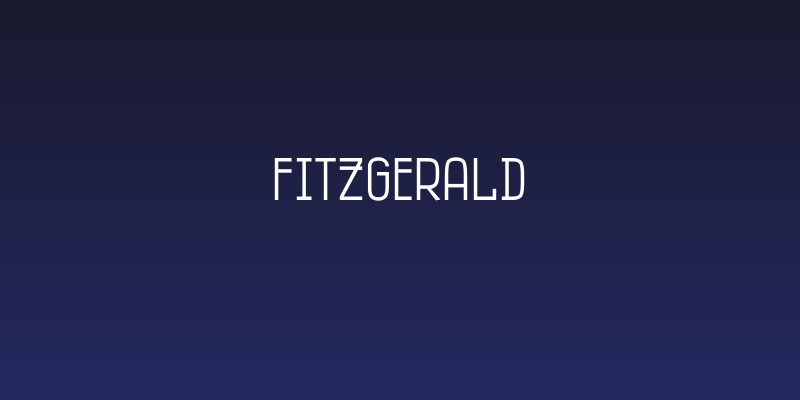 Fitzgerald Social Header