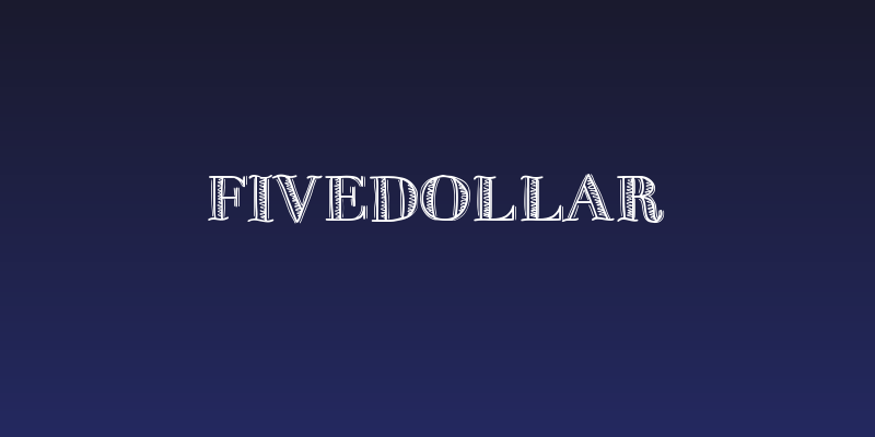 FiveDollar Social Header